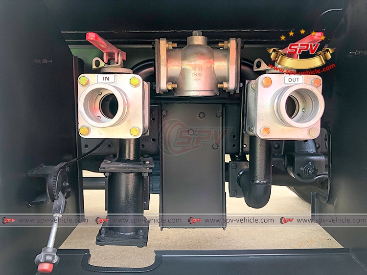 2,000 Litres Refueling Tank Truck JMC - Discharge Box 2 2,000 Litres Refueling Tank Truck JMC - Discharge Box 2
